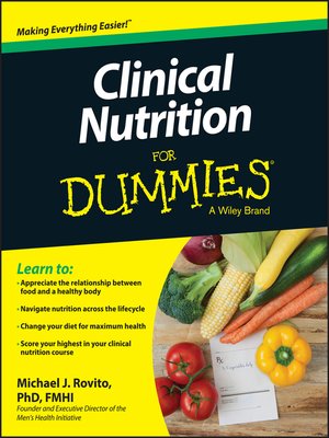 cover image of Clinical Nutrition For Dummies
